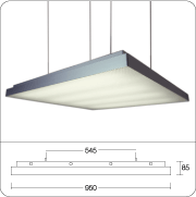 Détails : www.modulisa.ch Luminaire à poser, Constructions spéciales, Luminaire encastrable, Plafonds lumineux continus, Luminaire suspendu