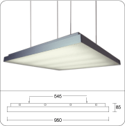 Détails : www.modulisa.ch Luminaire à poser, Constructions spéciales,  Luminaire encastrable, Plafonds lumineux continus, Luminaire suspendu