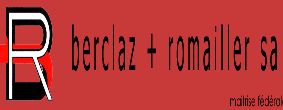Détails : www.berclaz-romailler.ch Installations sanitaires - Pompes à chaleur - Ferblanterie - Récupération d'énergie - Couverture - Surveillance / entretien - Isolation toiture - Bureau technique sanitaire - Chauffage - Bureau technique sanitaire - Ventilat