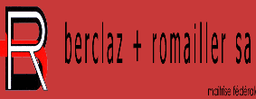Détails : www.berclaz-romailler.ch  Installations sanitaires	 - Pompes à chaleur - Ferblanterie	 - Récupération d'énergie - Couverture	 - Surveillance / entretien - Isolation toiture	 - Bureau technique sanitaire - Chauffage	 - Bureau technique sanitaire - Ventilat